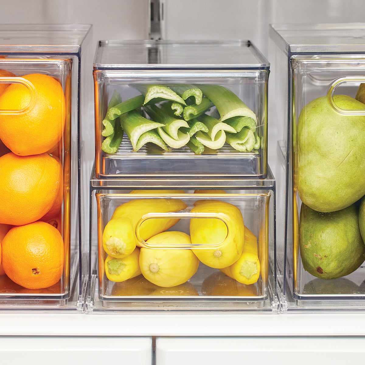 The Home Edit Divided Fridge Drawer | The Container Store